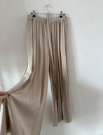 Vanilia beige creme broek met wijde pijpen met riem koord, Vanilia, Beige, Ophalen of Verzenden, Zo goed als nieuw