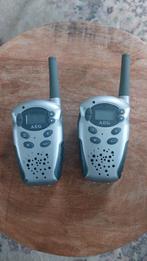 ## Nette nieuwe walkie talkies.  AEG## 2 stuks, Telecommunicatie, Portofoons en Walkie-talkies, Zo goed als nieuw, Ophalen