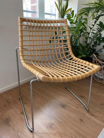 Rotan stoel van designmerk Pierantonio Bonacina beschikbaar voor biedingen