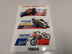 YAMAHA WORLD CHAMPIONS STICKER, MOTORRACE, WEGRACE, Verzamelen, Verzenden, Zo goed als nieuw, Motoren
