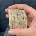 18 karaat gouden armband marokkaans model, Sieraden, Tassen en Uiterlijk, Ophalen of Verzenden, Nieuw, Goud