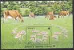 T190 jersey 2005 paddestoelen en natuur blok 51 pf koeien, Verzenden, Postfris