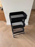 IKEA RÅSKOG Roltafel Zwart - Zo Goed Als Nieuw, Ophalen, Zo goed als nieuw