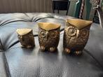 Vintage Koperen Uiltjes Set, Antiek en Kunst, Antiek | Koper en Brons, Ophalen, Koper
