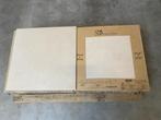 Restpartij betonlook tegels beige 60 x 60 cm uitverkoop, Ophalen, 60 cm of meer, Nieuw, 10 m² of meer