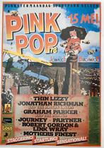 Paginagrote A3 advertentie PINKPOP 1978 THIN LIZZY Journey, Cd's en Dvd's, Vinyl | Hardrock en Metal, Ophalen of Verzenden, Zo goed als nieuw