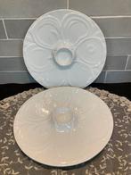 Oesterbord, wit (100625), Huis en Inrichting, Keuken | Servies, Ophalen of Verzenden, Porselein