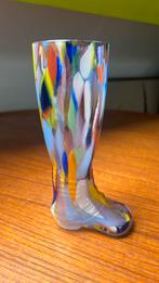 Vintage millefiori murano laars vaasje, Huis en Inrichting, Ophalen of Verzenden, Glas, Minder dan 50 cm