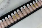 French tip press on nails | nep nagels ysl handgemaakt, Nieuw, Toebehoren, Ophalen of Verzenden, Handen en Nagels