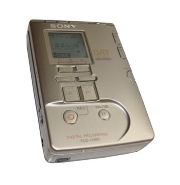 Gezocht: Sony TCD of andere portable DAT recorder beschikbaar voor biedingen