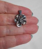 Zilveren Hannu Ikonen vintage Rendiermos hanger nr.1394, Verzenden, Zo goed als nieuw, Zilver, Zilver