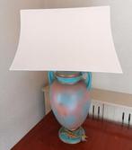 Mooie antieke porseleinen tafel lamp, Ophalen, Zo goed als nieuw, Minder dan 50 cm