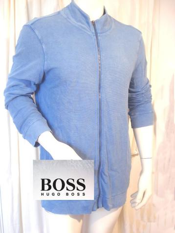 BOSS HUGO BOSS🧐 fijn gebreide vest ritssluiting mt 2XL beschikbaar voor biedingen