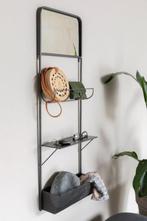 Wandrek met spiegel wall reck Zuiver Djay, Huis en Inrichting, Woonaccessoires | Wandplanken en Boekenplanken, Ophalen of Verzenden