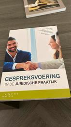 Gespreksvoering in de juridische praktijk, Ophalen of Verzenden, Zo goed als nieuw, Sociale wetenschap