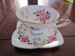 Vintage Alka bavaria porcelain kop en schotel, Ophalen of Verzenden, Zo goed als nieuw, Porselein, Kop en/of schotel