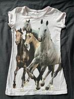 Long shirt / jurkje met paarden WILD mt 128/134 t-shirt, Kinderen en Baby's, Kinderkleding | Maat 128, Wild, Meisje, Ophalen of Verzenden