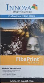Innova FibaPrint Silk Surface 310gr A2 50vel 2dozen, Nieuw, Verzenden
