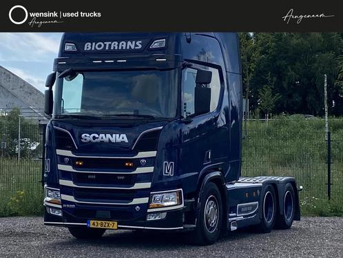 Scania R520 V8 6x2 | Full Air | Hydrauliek, Auto's, Vrachtwagens, Bedrijf, Te koop, Scania, Diesel, Euro 6, Automaat, Geïmporteerd