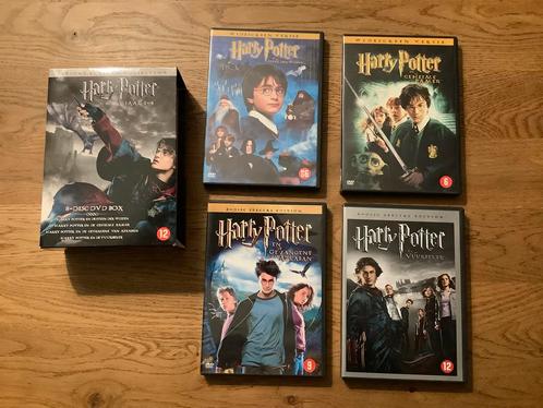 Harry Potter, jaar 1 tot en met 4, in een 8 dvd-box., Cd's en Dvd's, Dvd's | Actie, Ophalen of Verzenden