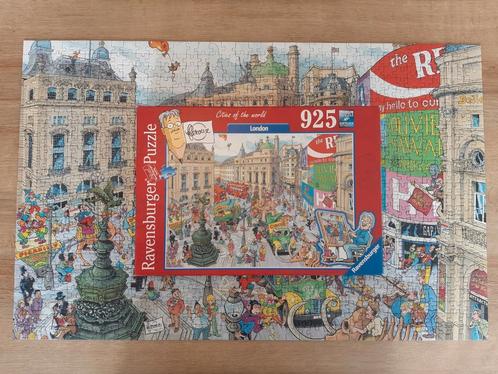 Ravensburger puzzel - London, Hobby en Vrije tijd, Denksport en Puzzels, Zo goed als nieuw, Legpuzzel, 500 t/m 1500 stukjes, Ophalen of Verzenden