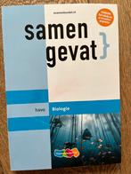 Samengevat examenbundel havo Biologie, Ophalen of Verzenden, Zo goed als nieuw, HAVO, Biologie