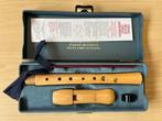 Moeck nr.121 blokfluit, compleet, Muziek en Instrumenten, Blaasinstrumenten | Blokfluiten, Ophalen, Met koffer, hoes of etui