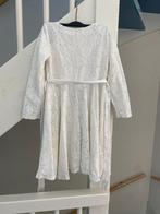 WIT LACE DESIGN MEISJE JURK, MAAT:122/128, Ophalen of Verzenden, Zo goed als nieuw, Meisje, Jurk of Rok