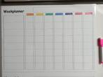 magnetische whiteboard familieplanner set, Magneetbord, Ophalen of Verzenden, Zo goed als nieuw