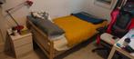 Ikea Bedframe, Ophalen, 90 cm, Eenpersoons, Wit
