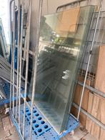 Schuifwanden glas/6mm gehard glasplaat 8 stuks, Doe-het-zelf en Verbouw, Glas en Ramen, Ophalen, Gebruikt, 160 cm of meer, Glasplaat