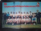 Poster PSV landskampioen en bekerwinnaar 1976, Ophalen of Verzenden, Zo goed als nieuw, PSV, Poster, Plaatje of Sticker