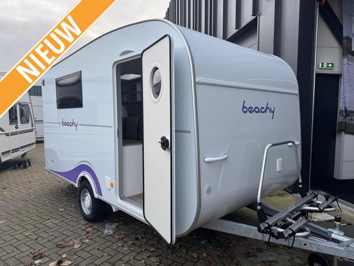 Hobby Beachy 450, Caravans en Kamperen, Caravans, Bedrijf, tot en met 4, 750 - 1000 kg, Standaardzit, Hobby, Overige typen, 4 tot 5 meter
