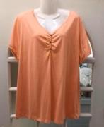 NIEUW pracht oranje shirt merk Zhenzi maat 46/48, Nieuw, Zhenzi, Oranje, Shirt of Top