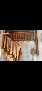 Grenen hardhouten trap, Ophalen of Verzenden, Zo goed als nieuw, 2 tot 4 meter