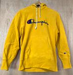 Champion pullover hoodie trui geel met logo - Maat L, Kleding | Dames, Geel, Maat 42/44 (L), Ophalen of Verzenden, Zo goed als nieuw