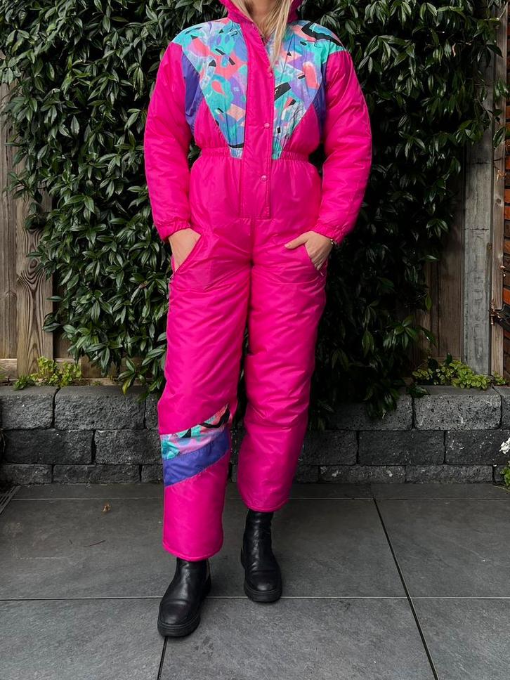 Vintage Retro Skipak S, Kleding | Dames, Wintersportkleding, Gedragen, Pak, Maat 36 (S), Ophalen of Verzenden