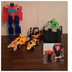 4 transformers een leuke haaien auto (met geluid), G1, Ophalen of Verzenden, Zo goed als nieuw