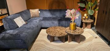 Ronde Salontafel & Bijzettafel Marmer – 80 cm SHOWMODEL beschikbaar voor biedingen