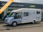 TEC AdvanTec 654 G ENKELE BEDDEN XL GARAGE!, Caravans en Kamperen, Standaard zit, T.E.C., Bedrijf, Tot en met 3