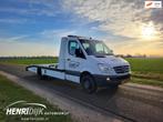 Mercedes-Benz Sprinter 516 2.2 CDI 432 Oprijwagen Tijhof Aut, Euro 5, Gebruikt, Zwart, 4 cilinders