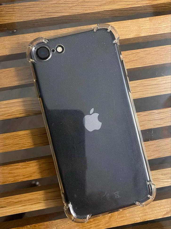 iPhone SE 2020 64 GB Zwart - Goede Staat!, Telecommunicatie, Mobiele telefoons | Apple iPhone, Gebruikt, 64 GB, Zonder abonnement