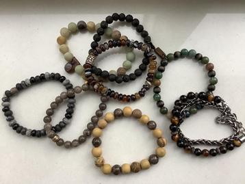 Super mooie heren natuurstenen armbanden armband edelstenen beschikbaar voor biedingen