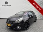 Opel Corsa 1.6-16V Turbo OPC Recaro stoelen Airco vol leder, Voorwielaandrijving, Euro 5, Gebruikt, Zwart