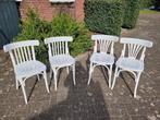 4 mooie authentieke café stoeltjes te koop, Huis en Inrichting, Stoelen, Ophalen, Zo goed als nieuw