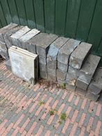 Muursteen stapelblokken border 56 st. 40x16x16cm, Tuin en Terras, Tegels en Klinkers, Ophalen, Gebruikt, Overige typen, 5 tot 10 m²