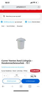 2x CURVER VOERTON, Dieren en Toebehoren, Ophalen of Verzenden