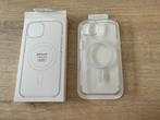 Apple hoesje transparant met Magsafe (zo goed als nieuw), Ophalen of Verzenden, Zo goed als nieuw, IPhone 14, Frontje of Cover