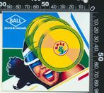 Sticker: Ball Jeans and Casuals (2), Ophalen of Verzenden, Zo goed als nieuw, Bedrijf of Vereniging