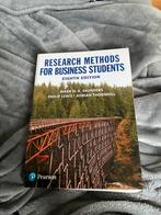 Research Methods for Business students - 8th edition, Boeken, Ophalen of Verzenden, Zo goed als nieuw